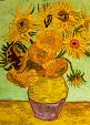 Vaas zonnebloemen, gebaseerd op Van Gogh