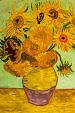 Vaas zonnebloemen, gebaseerd op Van Gogh