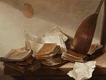 Stilleven met boeken, Jan Davidsz. de Heem, 1625 - 1630