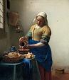 Het melkmeisje, Johannes Vermeer, ca. 1660