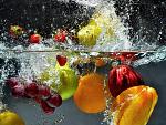 Water vol vers fruit