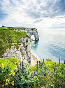 Kliffen van Etretat, Normandië, Frankrijk