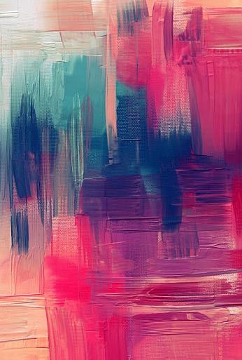 Abstract brush magenta