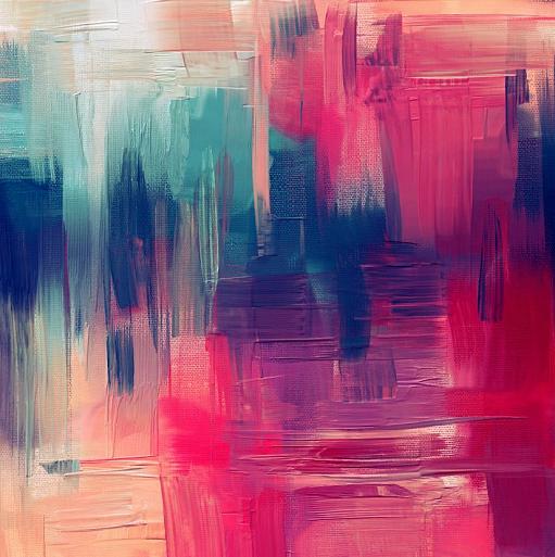 Abstract brush magenta