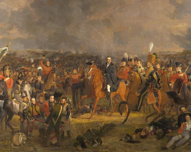 De Slag bij Waterloo, Jan Willem Pieneman, 1824