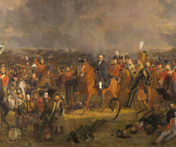 De Slag bij Waterloo, Jan Willem Pieneman, 1824