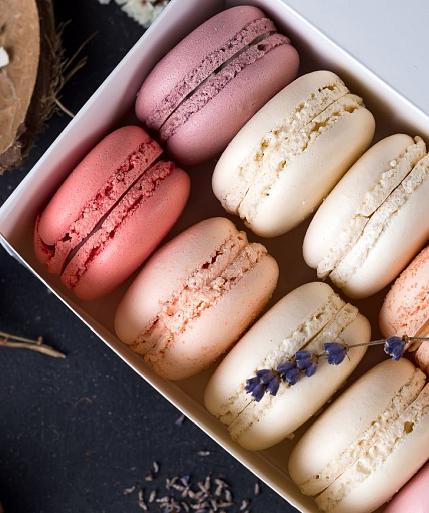 Geschenkdoosje met macarons