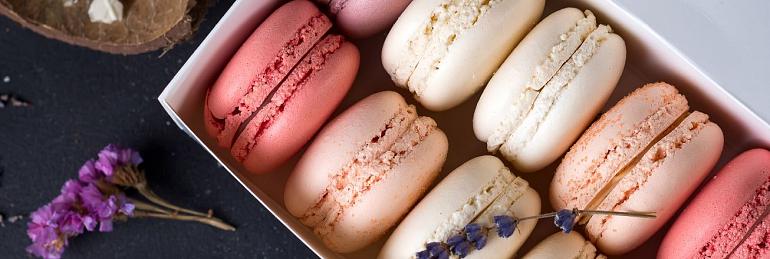 Geschenkdoosje met macarons