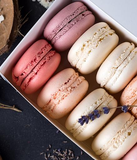 Geschenkdoosje met macarons