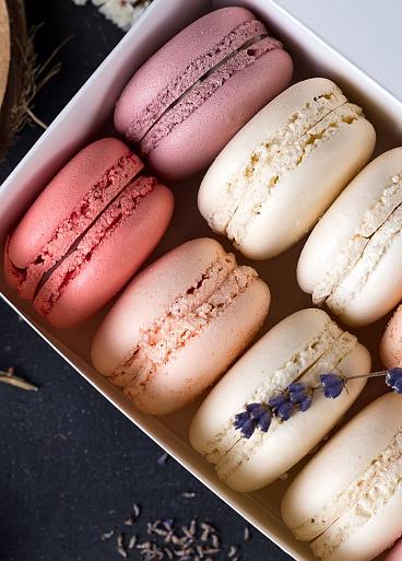 Geschenkdoosje met macarons